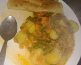 A picture of step 2 of Potato stew.