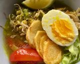Foto langkah ke 5 dari resep Soto Ayam Bumbu Kuning.