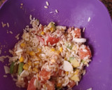 Foto del paso 1 de la receta: Ensalada de Arroz y Salmón Ahumado