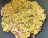 A picture of step 3 of Makai jowar methi dhebra.