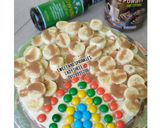 A picture of step 8 of Pizza Cake.