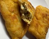 Foto del paso 5 de la receta: Coxinhas de pollo 🍗 (las hice con forma de empanadas)