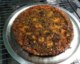 Une image de l'étape 9 de Tarte renversée aux pommes,pistaches et caramel.
