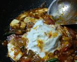A picture of step 3 of Paneer pyaja.