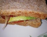 A picture of step 2 of Beaf brawn sandwich #snackchallenge.