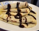 Foto del paso 5 de la receta: Panqueques con dulce de leche y salsa sin gluten