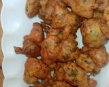 A picture of step 3 of Crispy veg Pakory.