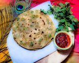 मटर पराठा (Matar paratha recipe in hindi) रेसिपी चरण 5 फोटो