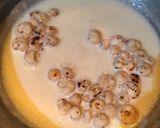 A picture of step 5 of Makhana Kheer.