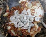 Foto langkah ke 3 dari resep Kentang Udang Pete Balado.