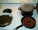 A picture of step 2 of Sausage &Beef Rigatoni.
