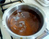 A picture of step 3 of Suji halwa.
