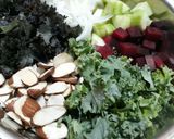 Hình bước làm 6 của món Salad cải xoăn (Kale Salad)