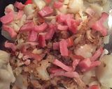 Une image de l'étape 3 de Gratin de topinambours aux bacon.