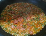 Foto del paso 5 de la receta: Arroz con verduras y salchichas