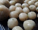 Foto langkah ke 4 dari resep #27. Cilok + Saus Kental Bumbu Kacang.