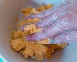A picture of step 5 of Sweet Potato Rolls.