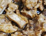 A picture of step 4 of Dahi Chicken.
