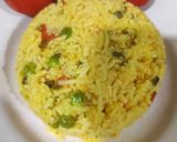 हरा लहसुन पुलाव (hara lahsun pulao recipe in hindi) रेसिपी चरण 3 फोटो