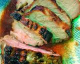 A picture of step 4 of Japanese roast pork.