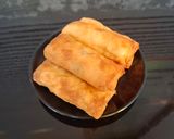 Foto langkah ke 6 dari resep Lumpia Tahu Telur.