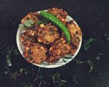 கீரை வடை(keerai vadai recipe in tamil) ரெசிபி ஸ்டேப் 5 புகைப்படம்