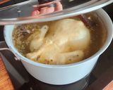 A picture of step 1 of Chicken Pho (Phở Gà).