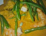 Foto del paso 5 de la receta: Langostinos con mix de curry y fideos de judías verdes