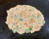 A picture of step 4 of Rava & Rice Vegetable Chilla.