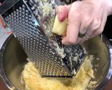 A picture of step 2 of Granny Tania’s potato pancakes.