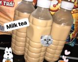 Hình bước làm 4 của món Trà sữa bằng lipton