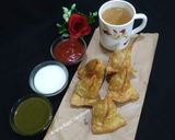 A picture of step 3 of Samosa.