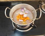 A picture of step 1 of Homemade Carrot Ginger Soup.