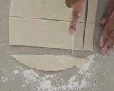 Gambar langkah 5 resipi Cakoi/Cakwe sos pandan.