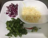 A picture of step 2 of Cheesy Crunchy Cutlets.