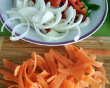 Foto del paso 2 de la receta: Ternera con verduras y salsa de soja