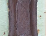 Foto langkah ke 7 dari resep Basque Burnt Chocolate Cheese Cake.