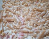 Φωτογραφία βήματος 5 της συνταγής Σουφλέ "Double Pasta" Ολικής με Μανιτάρια και Μορταδέλα