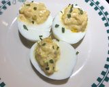 A picture of step 5 of Easter Ranch Style Deviled Eggs 🐣.