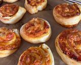 Gyors pizzás csiga recept fázis 2 fotója