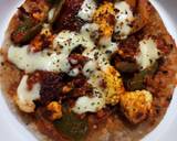 Fusion pizza Rotza Roti pizza recipe step 2 photo