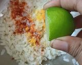 A picture of step 1 of Satvik poha.