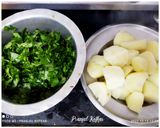 A picture of step 3 of Aloo Methi.