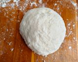 A picture of step 2 of Baguette style bread.