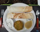 A picture of step 5 of Vegetable Dosa.