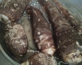 Foto langkah ke 1 dari resep Umbi Talas Tahu Bumbu.
