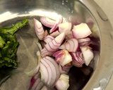 A picture of step 2 of Waterleaf and Utazi Native Rice 2.