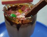A picture of step 4 of Choco delight.