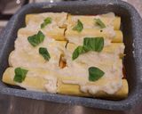 Foto del passaggio 7 della ricetta Cannelloni Ricotta e Spinaci