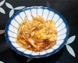 A picture of step 3 of Grilled Tofu with Mushroom Sauce.